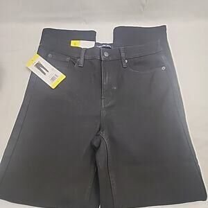 CALVIN KLEIN NWT Jeans Adult Size 6 Black Denim High-Rise Womens